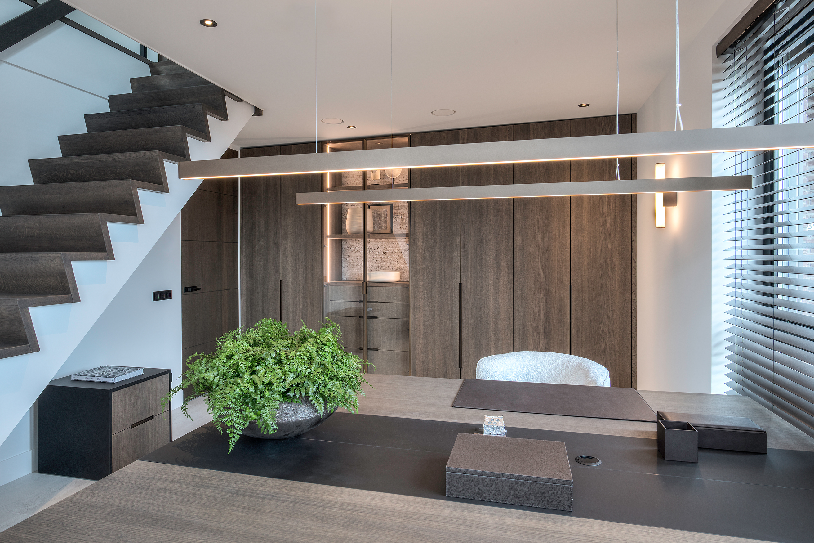 View of News & Projects - Luxury penthouse illuminated by Lightinova ...